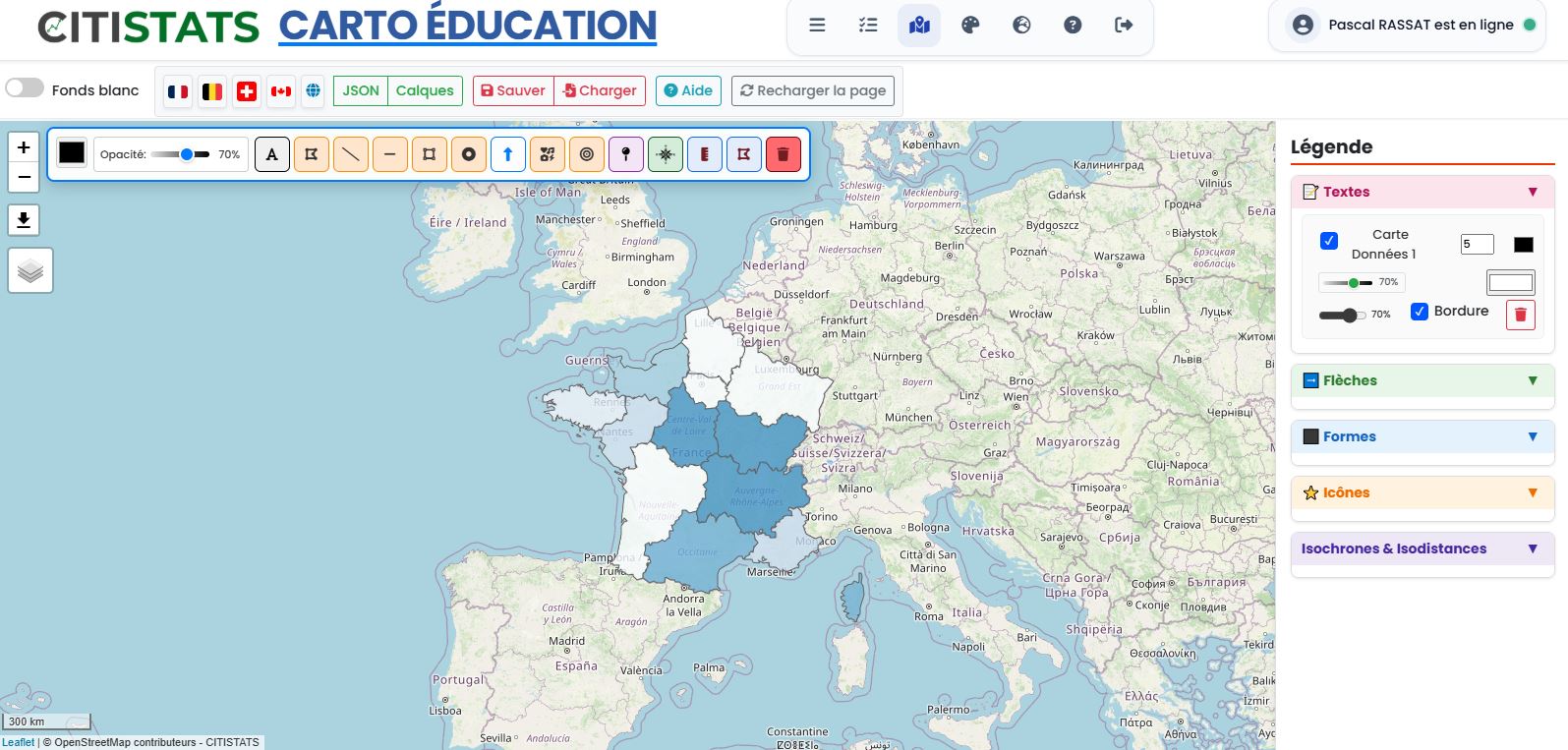 Image de l'article: Nouveau Cap pour CITISTATS CARTO EDUCATION
